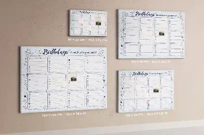 Kurk prikbord Verjaardagsnotitie