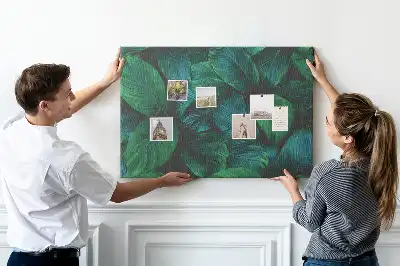 Kurk prikbord Natuur bladeren