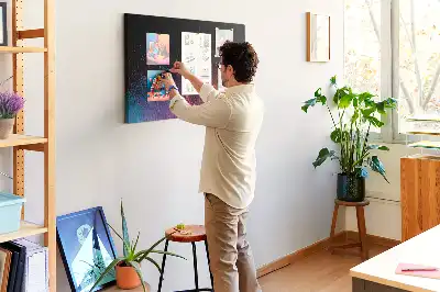 Memobord van kurk Kleurexplosie