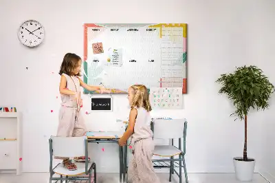Kurk prikbord Eenvoudige weekplanner