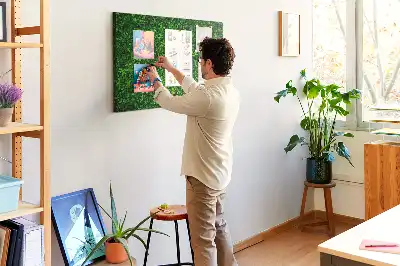 Kurk prikbord Heg bladeren