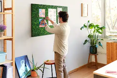 Kurk prikbord Heg bladeren
