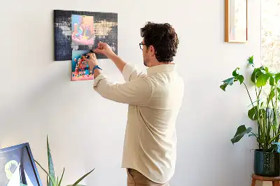 Kurk prikbord Geometrische omtrek van de wereld