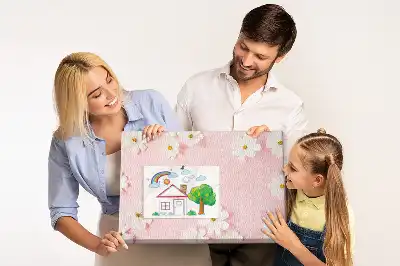 Memobord van kurk Madeliefjes bloemen
