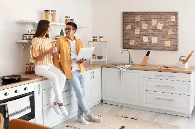 Kurk prikbord Rustieke rode baksteen