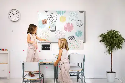 Kurk prikbord Geometrisch patroon