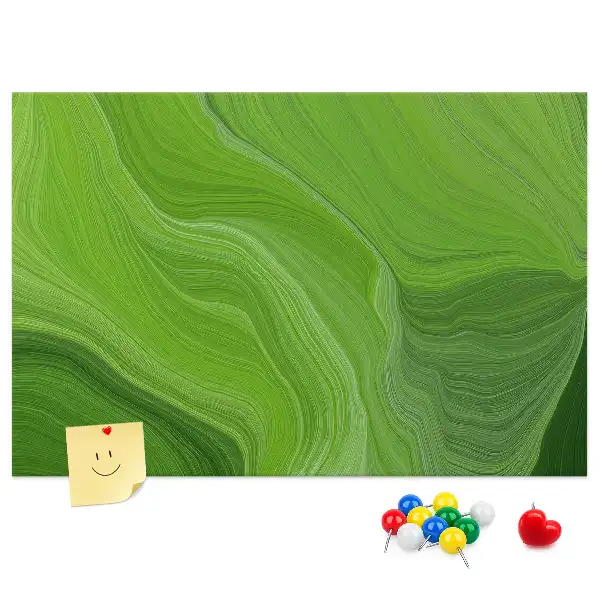 Memobord van kurk Moderne golven