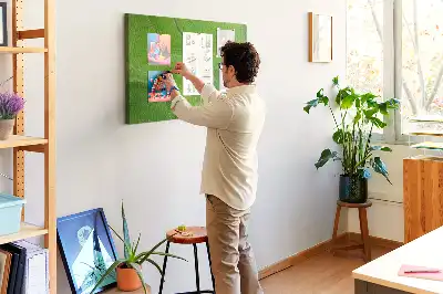 Memobord van kurk Moderne golven