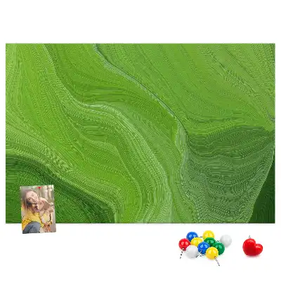 Memobord van kurk Moderne golven