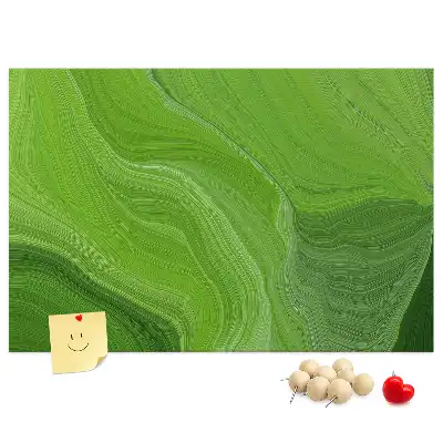 Memobord van kurk Moderne golven