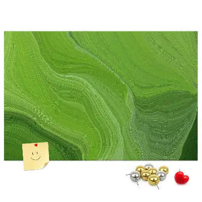 Memobord van kurk Moderne golven