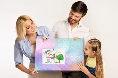 Kurk prikbord Kleurrijke veren