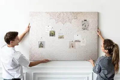 Kurk prikbord Decoratief patroon