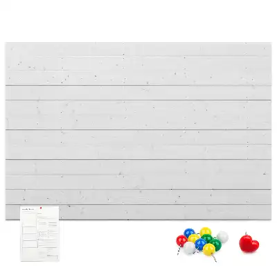 Kurk prikbord Houten panelen patroon