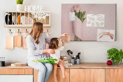 Memobord van kurk Boeket bloemen