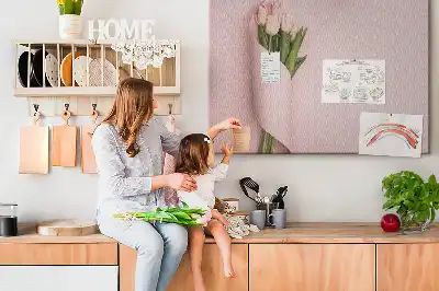 Memobord van kurk Boeket bloemen