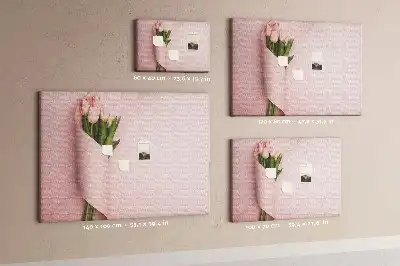 Memobord van kurk Boeket bloemen
