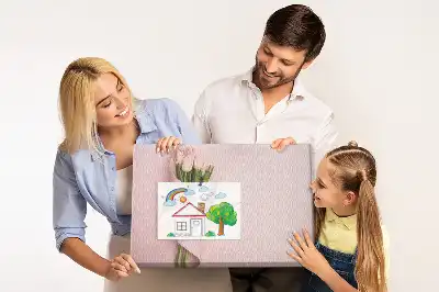 Memobord van kurk Boeket bloemen