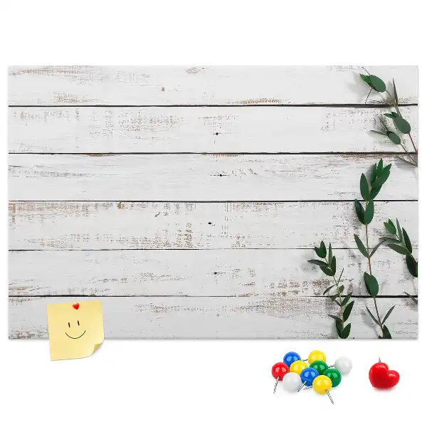 Kurk prikbord Natuurlijke houtnerf