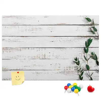 Kurk prikbord Natuurlijke houtnerf