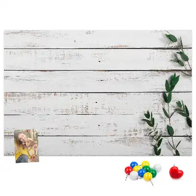 Kurk prikbord Natuurlijke houtnerf