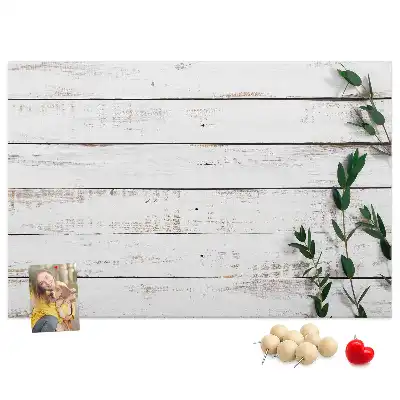 Kurk prikbord Natuurlijke houtnerf