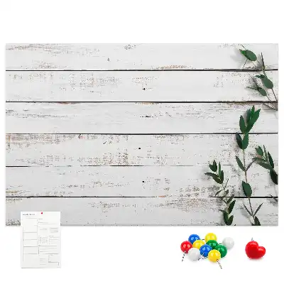 Kurk prikbord Natuurlijke houtnerf