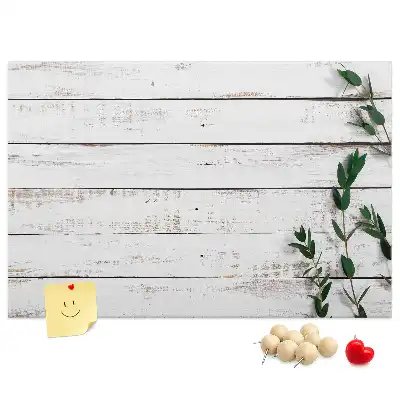 Kurk prikbord Natuurlijke houtnerf
