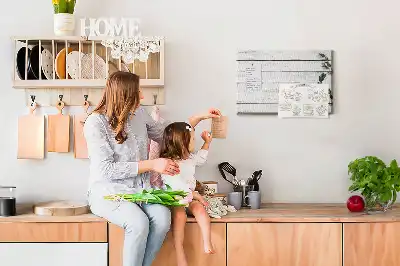 Kurk prikbord Natuurlijke houtnerf