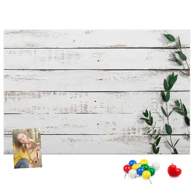 Kurk prikbord Natuurlijke houtnerf