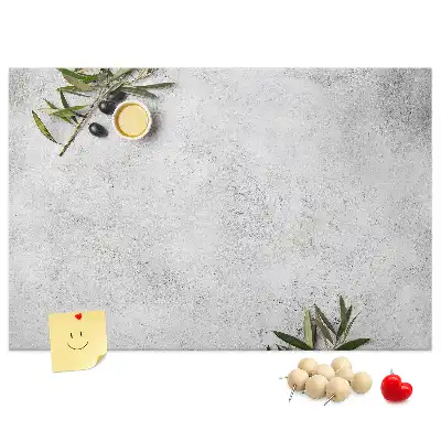 Kurk prikbord Minimalistische olijven