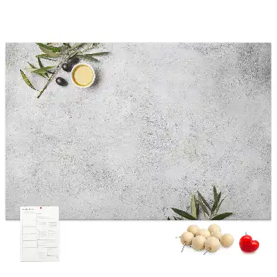 Kurk prikbord Minimalistische olijven