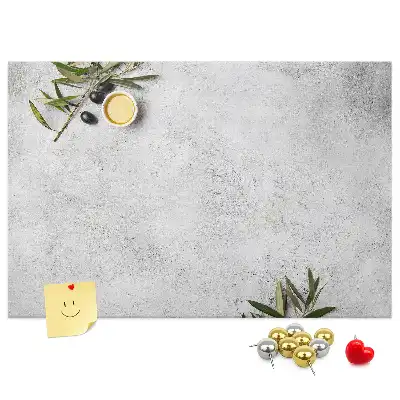 Kurk prikbord Minimalistische olijven