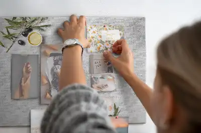 Kurk prikbord Minimalistische olijven