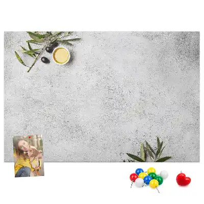 Kurk prikbord Minimalistische olijven