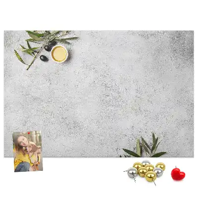 Kurk prikbord Minimalistische olijven