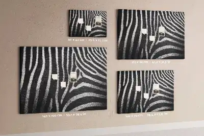 Kurk prikbord Zebrapatroon