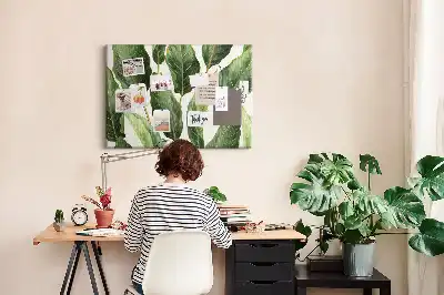 Kurk prikbord Palmbladeren