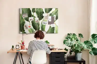 Kurk prikbord Palmbladeren