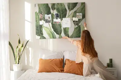 Kurk prikbord Palmbladeren