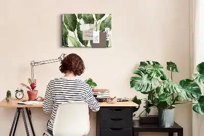 Kurk prikbord Palmbladeren