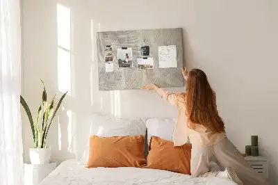 Kurk prikbord Schaduw van palm zand
