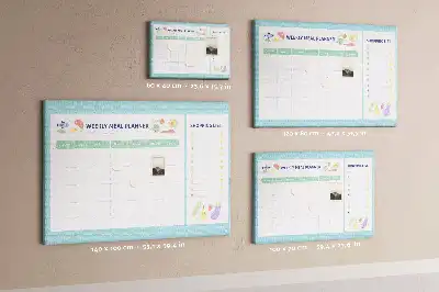 Memobord van kurk Dieet maaltijdplanner
