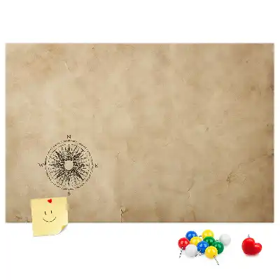 Kurk prikbord Kompas canvas