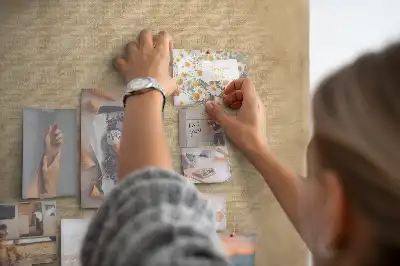 Kurk prikbord Kompas canvas