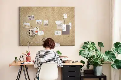 Kurk prikbord Kompas canvas