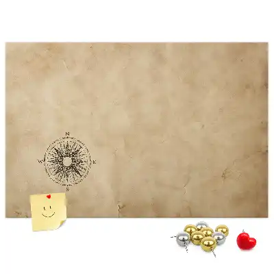 Kurk prikbord Kompas canvas