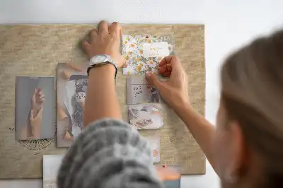 Kurk prikbord Kompas canvas