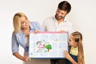 Kurk prikbord Maandelijkse wandkalender