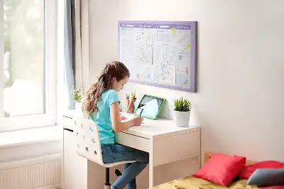 Kurk prikbord Roze jaarplanner